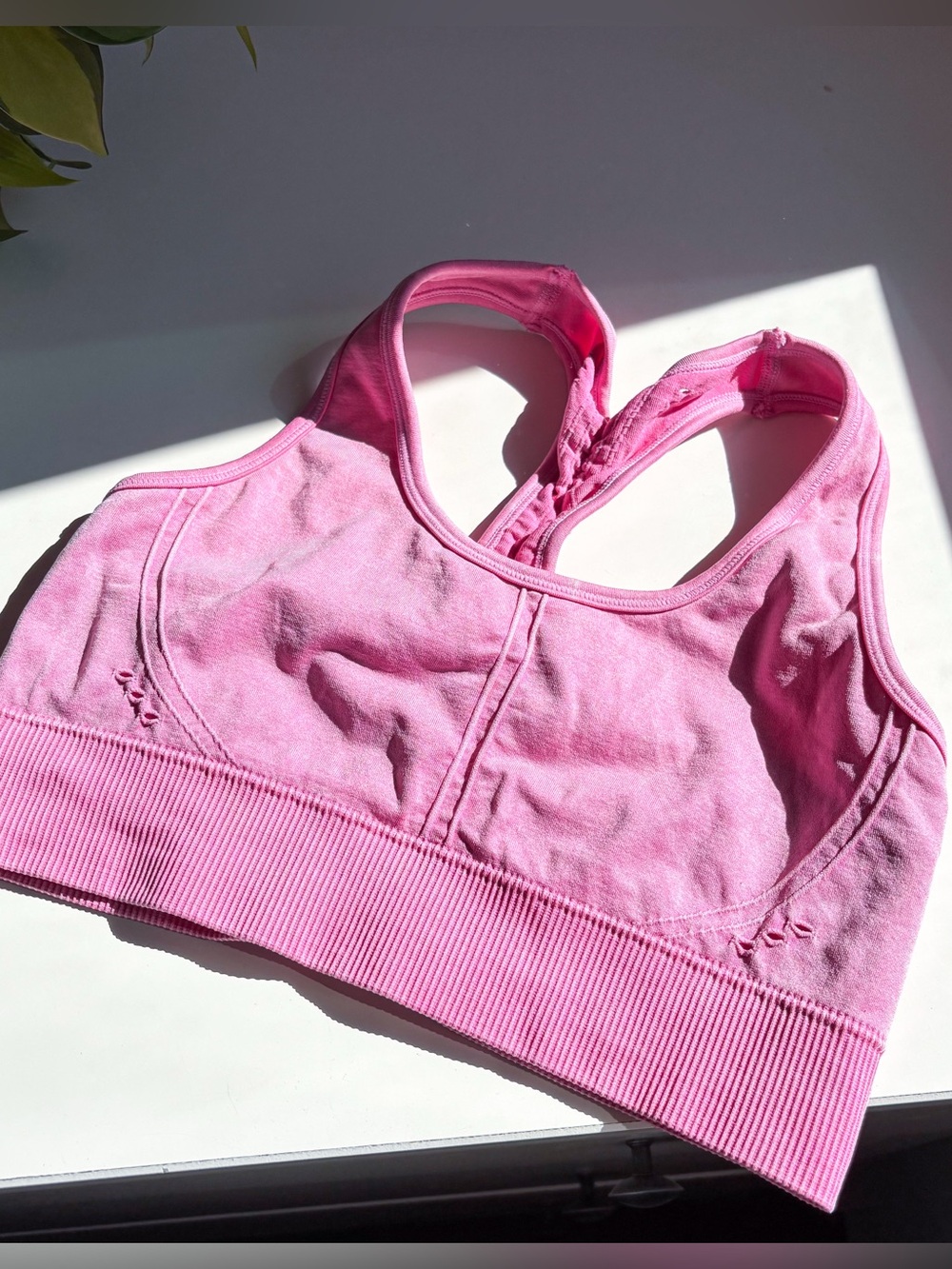 SoulCycle Braided Back Seamless Sports Bra